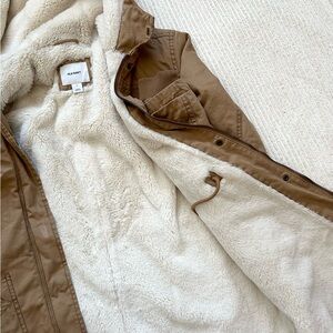 Old Navy Brown Fleece-Lined Jacket